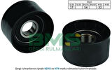 BMS 040 Alternatör Gergi Rulmanı Clio 2.0 Laguna 1.8 Laguna 2.0 16V 532030810