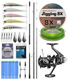 YekOutdoor Surf Seti Shimano Kamış Beastmaster K Surf Hybrid 4,50m 225g 3pc K-type DPS&Shimano Makina Aerlex XTC 14000