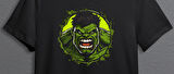 BUMETA The Hulk Yeşil Dev Adam Unisex Tişört T-Shirt BMT3008S