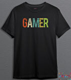 BUMETA Gamer Oyuncu Yazılı Unisex Tişört T-Shirt