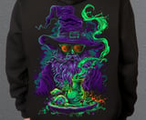 Bumeta Büyücü Mantar Sweatshirt Unisex Kapüşonlu Hoodie