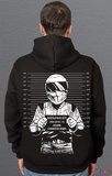 Bumeta Dunsfold Polis Departmanı Suçlu Sweatshirt Unisex Kapüşonlu Hoodie