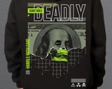 Bumeta Handle With Gare Para Cash Sweatshirt Unisex Kapüşonlu Hoodie
