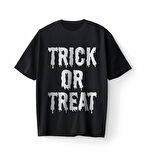 Bumeta Trick Or Treat Oversize Unisex Tişört T-Shirt