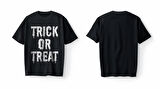 Bumeta Trick Or Treat Oversize Unisex Tişört T-Shirt