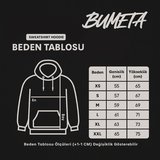 Bumeta Pantera Skull Kuru Kafa Heavy Metal Baskılı Sweatshirt Unisex Kapüşonlu Hoodie