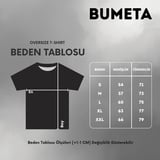 Bumeta Robo Master Streetwear Oversize Unisex Tişört T-Shirt