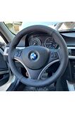 BMW E90 ARACA ÖZEL DİREKSİYON KILIFI ( ALT KOL KISA OLAN PAKET)