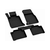 Bmw 3 Serisi E46 1998-2005 4d Havuzlu Kauçuk Paspas Bmy