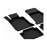 Bmw 3 Serisi E46 1998-2005 4d Havuzlu Kauçuk Paspas Bmy