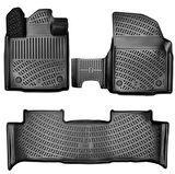 Rizline Togg T10F 2025 Sonrası 3D Havuzlu Paspas Siyah