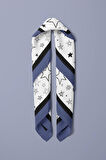 E9 Kadın Yıldız Desenli 50x50 Bandana HYL DG01117-22