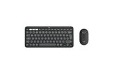 Logitech Pebble Keys 2 K380s Bluetooth Klavye-920-011859 + Logitech M350s Pebble 2 Kablosuz Sessiz Mouse-910-007015