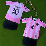 Inter Miami Çoraplı Lionel Messi Yeni Sezon Forması Şortlu Çocuk