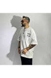 Born x Raised Nakış Erkek Gramajlı Oversize Tişört