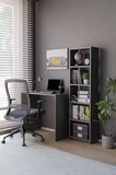 Kitaplıklı Çalışma Masası Bilgisayar Masası Öğrenci Ofis Masası Çok Amaçlı Kitaplıklı Çalışma Masası