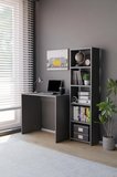 Kitaplıklı Çalışma Masası Bilgisayar Masası Öğrenci Ofis Masası Çok Amaçlı Kitaplıklı Çalışma Masası