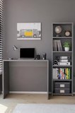 Kitaplıklı Çalışma Masası Bilgisayar Masası Öğrenci Ofis Masası Çok Amaçlı Kitaplıklı Çalışma Masası