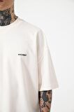 0 Yaka Oversize Basic Erkek T-Shirt