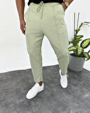 Beli Lastikli Önü Çimalı Boyfrıend Erkek Pantolon