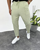 Beli Lastikli Önü Çimalı Boyfrıend Erkek Pantolon