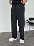 Beli Lastikli Çimalı Erkek Baggy Pantolon