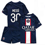 Psg Messi Lacivert 2 Lİ Set Çocuk Forması 22/23 Sezon Forma