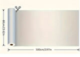 UV Engelleyici Buzlu Cam Filmi 5 Metre X 60 Cm
