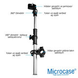 Microcase Bisiklet Bebek Arabası için Katlanabilir Ayarlanabilir Şemsiye Tutucu - AL4815 MDL-D6