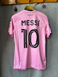 Bite Nose Messi Yeni Takım Inter Pembe Halı Saha Forması Yetişkin