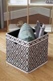 Bohe Raf Düzenleyici Organizer Kutu, Saklama Kutusu, 30 x 30 x 30 cm
