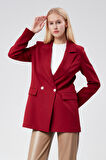 Oversize Dokuma Blazer Ceket