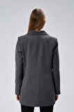  Oversize Dokuma Blazer Ceket