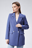 Oversize Dokuma Blazer Ceket