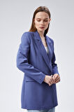 Oversize Dokuma Blazer Ceket
