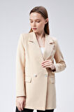 Oversize Dokuma Blazer Ceket