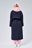 Kadın Oversize Astarlı Trençkot