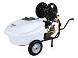 BOLAT PE122 ELEKTİRİKLİ ARABALI 100L AKUBLE İLAÇLAMA MAKİNESİ