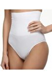 Kadın Toparlayıcı Silikonlu Yüksek Bel Slip Korse