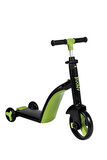 BOONY YEŞİL İilk Bisikletim Hem Scooter Hem Bisiklet 3 Farklı Özellik 2-8 Yaş Arası