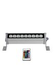 9 Watt 30cm Rgb Kumandalı Led Duvar Boyama Wallwasher