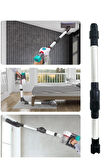 Dyson V7 V8 V10 V11 V15 Dik süpürge uyumlu Katlanabilir bükülebilir Teleskopik Boru