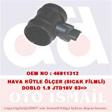 Bosch 0280218113 Hava Kütle Ölçer Doblo 1.8 46811312