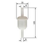 Bosch 0450904058 Yakıt Filtresi Corsa C Escort Jetta Polo Golf Lt 28 34 82425649