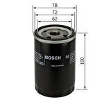 Bosch 0451103111 Yağ Filtresi Doblo Brava Bravo Fiorino Tempra Tipo Uno SlAlbea Palio Punto Marea Panda Stilo 5984044