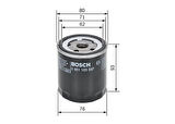 Bosch 0451103337 Yağ Filtresi Fabia 1.4 Octavia 1.4 Lupo 1.0 4105409