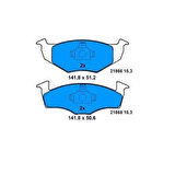 Bosch 0986424449 Ön Fren Balatası Polo Classic 1.4 1.6 95-01 Ibiza 96-02 Cordoba 96-01 1H0698151B