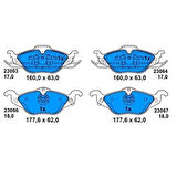 Bosch 0986424456 Ön Fren Balatası Astra G Zafira A 98-9 1605034