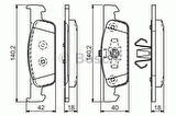 Bosch 0986TB3172 Fren Balatası Ön Clio IV Sandero II Symbol II 410602581R