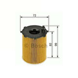 Bosch 0986Tf0094 Yağ Filtresi 107 206 207 301 307 308 407 Bipper Partner Tepee C-Elysee C1 C2 C3 C4 Nemo Berlıngo Focus II Cb4 04>11 1.6 Tcdı Focus III Cb8 11>14 1.6 Tdcı Yenı Connect Chc 1.6 1.5 Tdcı 15> Tdcı 1.6 Focus Cak 98>05 B-Ma12> Transıt Cour